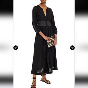 Jets Australia Resort Dress Linen Viscose Sundress Beach Coverup Size 6